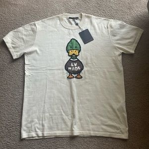 *NEW* Louis Vuitton x Nigo Intarsia Jacquard Duck T Shirt Men Size L